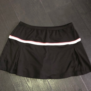 Bolle Athletic Tennis Golf Pickle‎ Ball Skort Skirt Medium Black